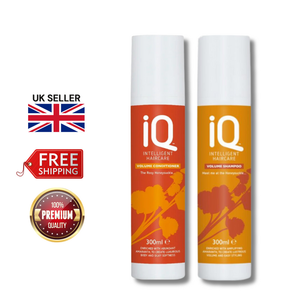 IQ Intelligent Haircare Volume Hair Shampoo & Conditioner 300ml - Volumising Duo