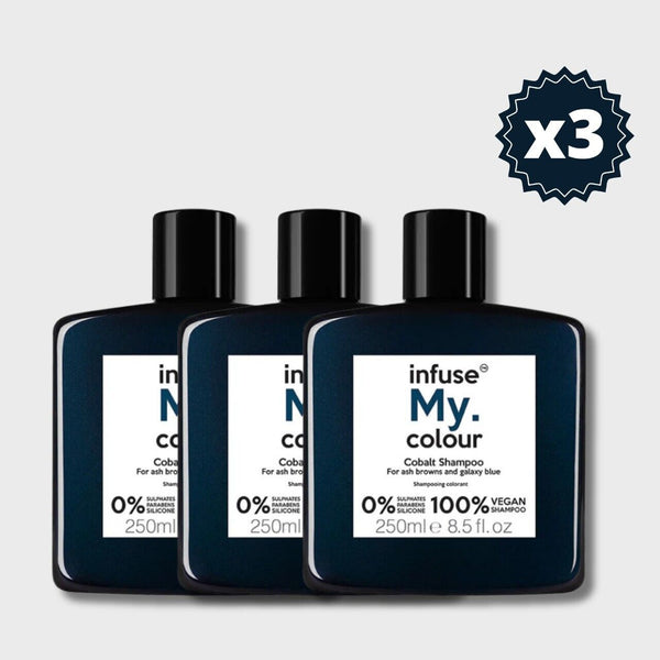 3 x Infuse My. Colour Cobalt Shampoo 250ml  x 3 Fast Despatch