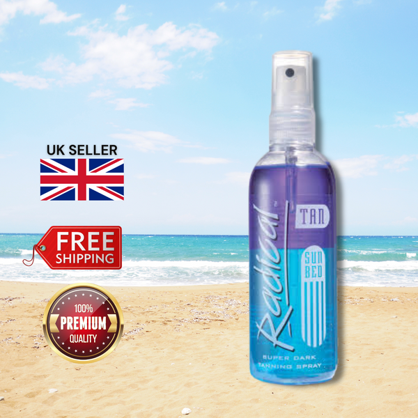 Radical Tan Sun Bed Super Dark Tanning Spray 165ml - Super Dark Tan!