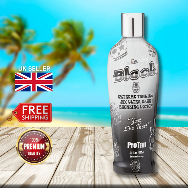 Pro Tan Unbelievably Black Extreme Tanning 25X Ultra Dark Bronzing Lotion 250ml