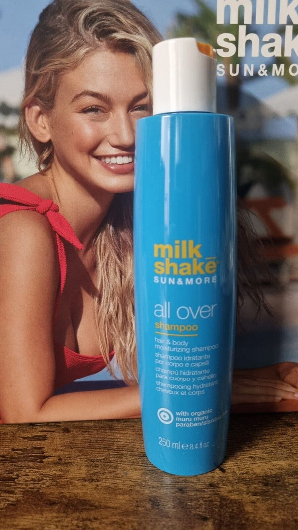 Milshake_sun More All Over Shampoo Hair & Body Moisturising 250ml Professional