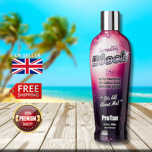 Pro Tan Incredibly Black Ultra Powerful 10X Double Dark Bronzing Lotion 250ml