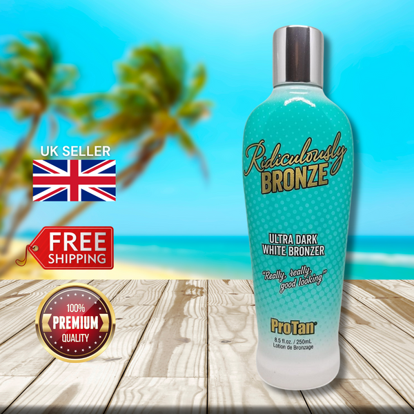Pro Tan Ridiculously Bronze Ultra Dark White Bronzer 250ml - Tan Flawlessly!