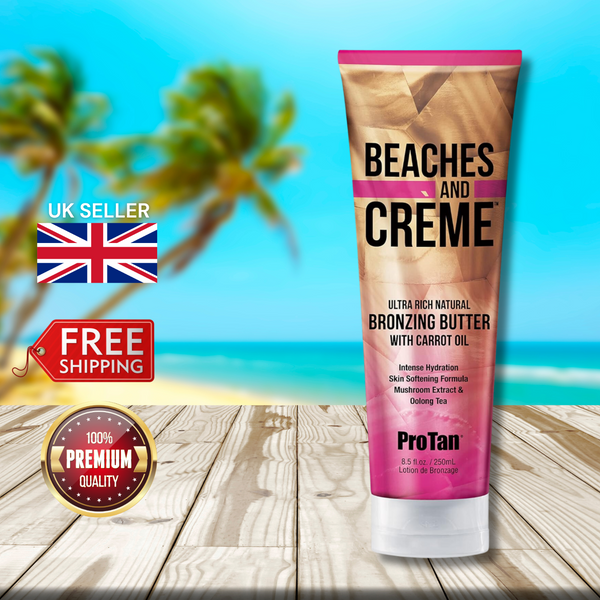 Pro Tan Beaches and Creme Natural Bronzing Butter With Carrot Oil - Golden Tan!