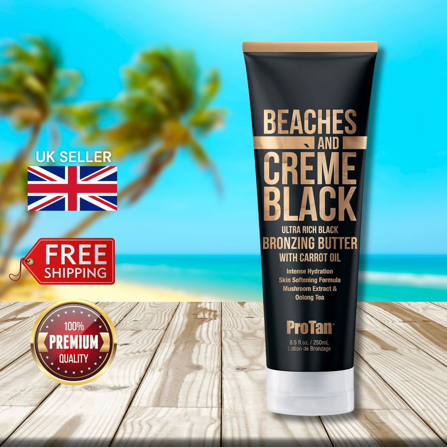 Pro Tan Beaches and Creme Ultra Rich Black Bronzing Butter With Carrot Oil 250ml