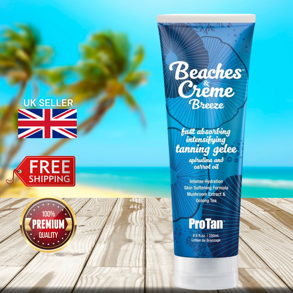 Pro Tan Beaches & Creme Breeze Fast Absorbing Intensifying Tanning Gelee 250ml