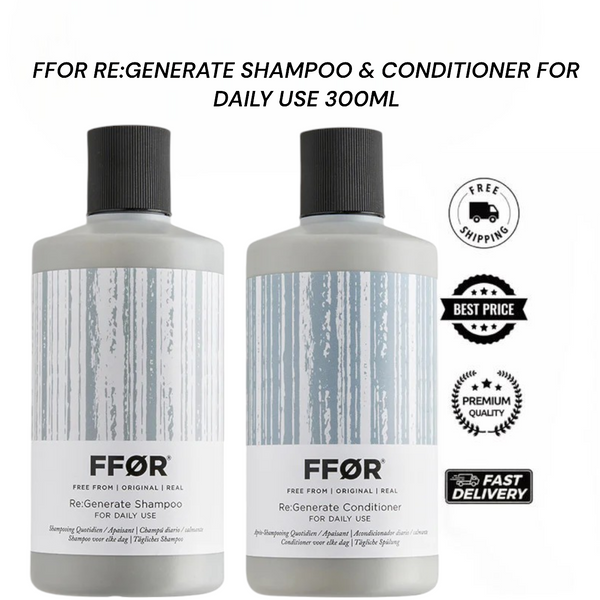 FFOR RE:GENERATE SHAMPOO & CONDITIONER FOR DAILY USE 300ML