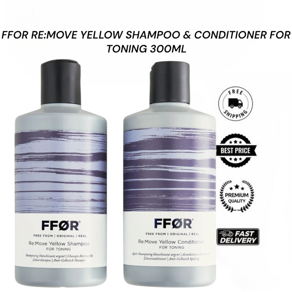 FFOR RE:MOVE YELLOW SHAMPOO & CONDITIONER FOR TONING 300ML