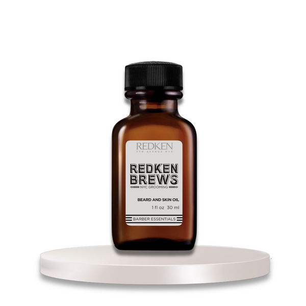Redken Brews Beard and Skin Oil For Men 30ml - Beard care made easy! Free P&P