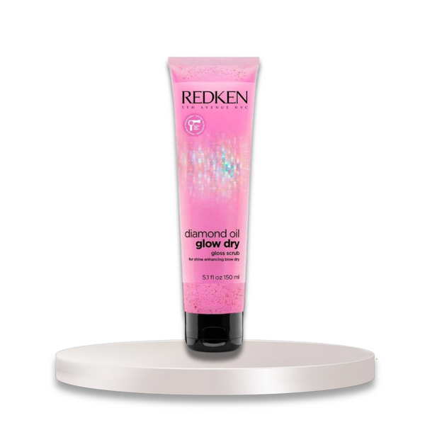 Redken Diamond Oil Glow Dry Gloss Scrub 150 ml - Exfoliate, hydrate, and shine!