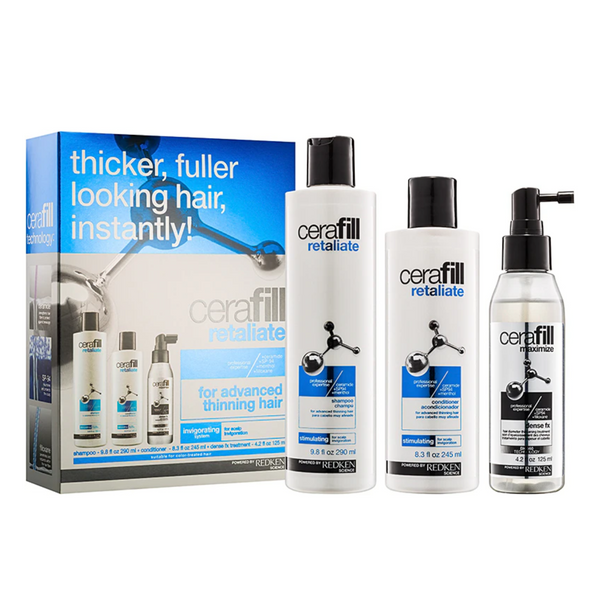 Redken Cerafill Retaliate Box Set - Thicker, fuller hair starts here!