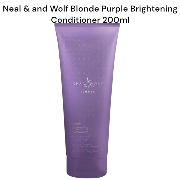 Neal & and Wolf Blonde Purple Brightening Conditioner 200ml