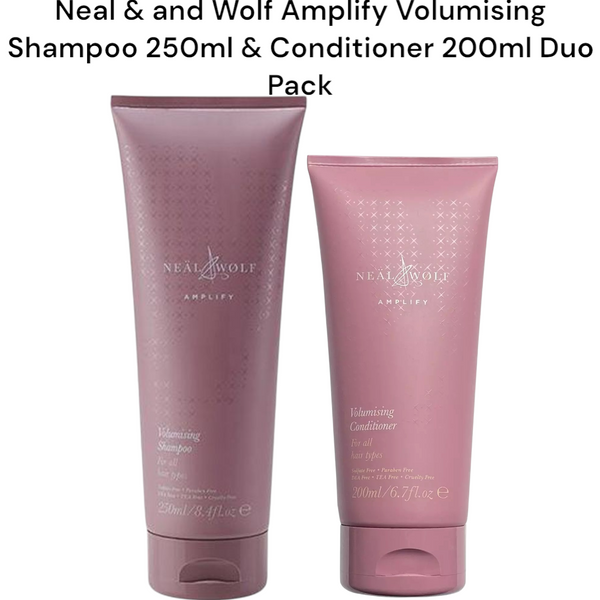 Neal and Wolf AMPLIFY Volumising Shampoo 250ml & Conditioner 200ml