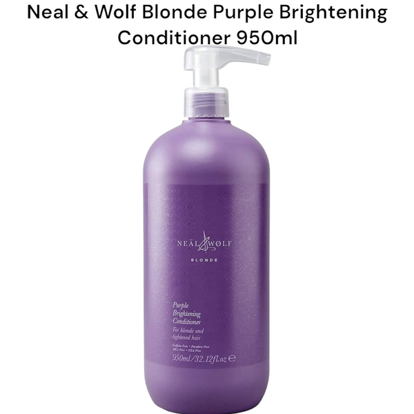 Neal And Wolf Blonde Purple Brightening Conditioner 950ml