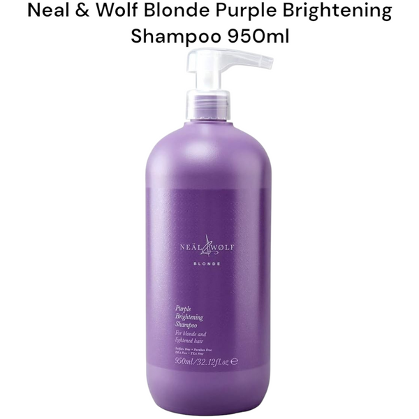 Neal And Wolf Blonde Purple Brightening Shampoo 950ml