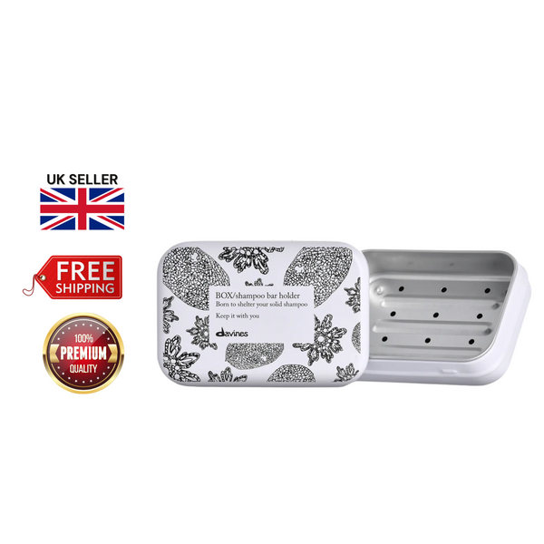Davines Box – Reusable Shampoo Bar Holder Case | Eco-Friendly Storage