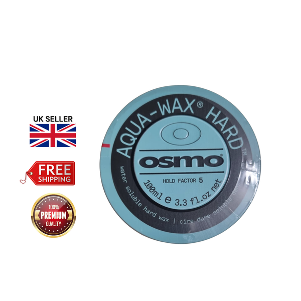 Osmo Aqua Wax Hard 100 ml – High‑Shine Water‑Soluble Wax for Firm Hold & Definition