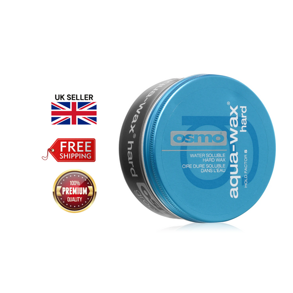 Osmo Aqua Wax Hard 100 ml – High‑Shine Water‑Soluble Wax for Firm Hold & Definition