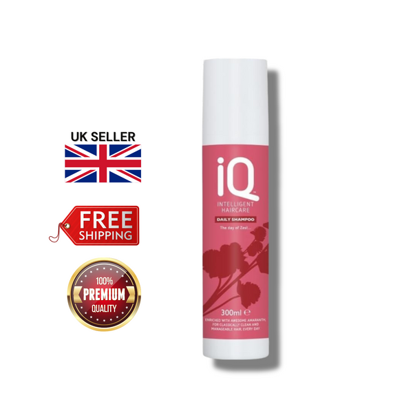 IQ Intelligent Haircare Daily Shampoo 300ml – Healthy Hair Daily! Free P&P
